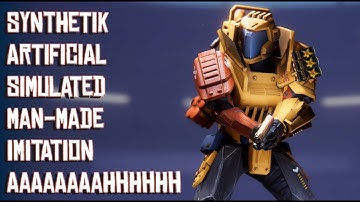 I play Synthetik 2 for the music