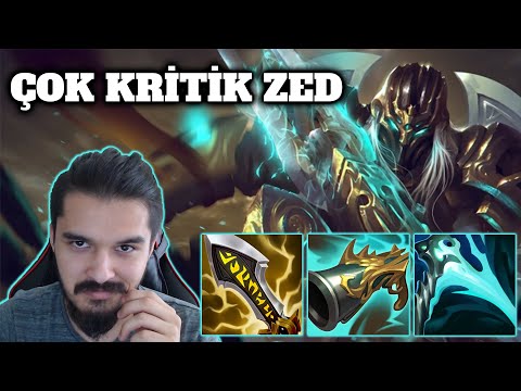 R Bas Oto Atak Tek - Çok Kritik Zed - LoL