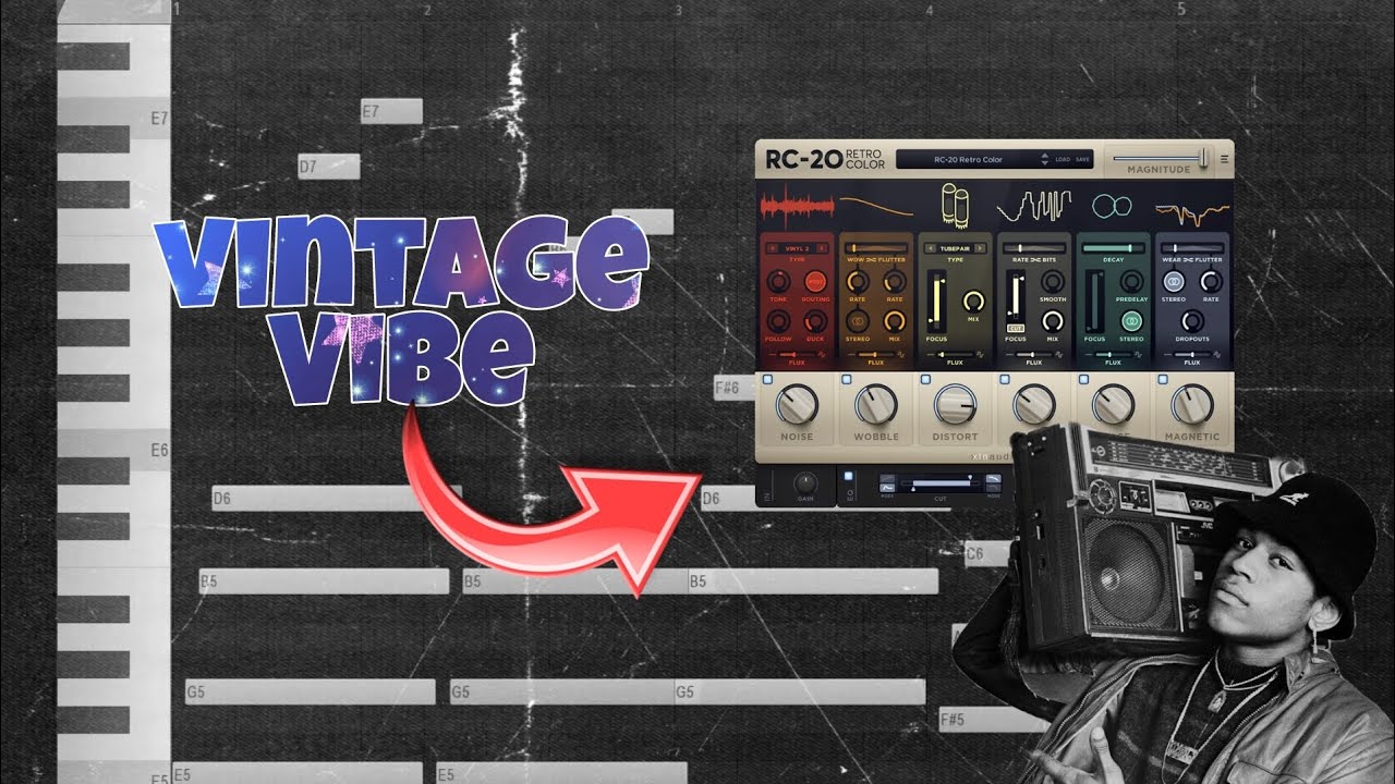 How to make Retro Boom Bap Beat in fl studio || Imade a vintage song in ...