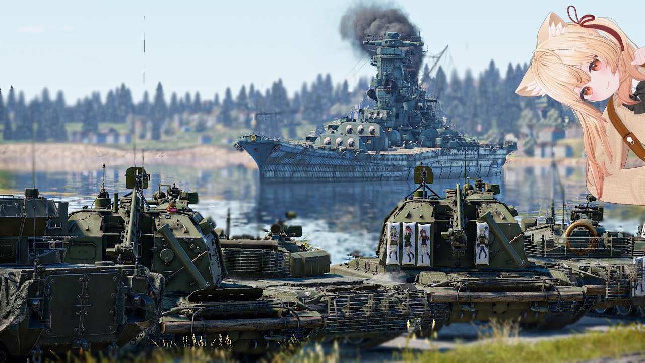 [WarThunder] Как потопить линкор танком