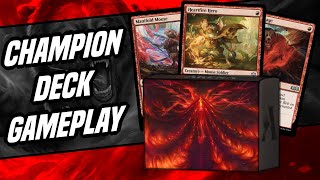 How Good is the Mono-Red Aggro Champion Deck on Magic Arena?