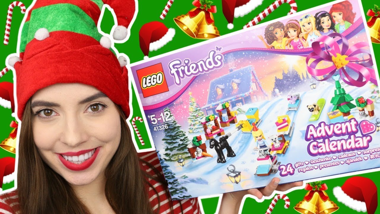 Kalendarz Adwentowy Lego Friends 2017 Youtube