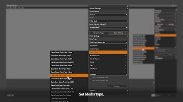 Video 7 - Canon Professional Print & Layout - Multiple Images - Paper Setting