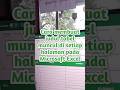 Cara membuat judul tabel muncul di setiap halaman pada Excel #excel #exceltips #exceltutorial
