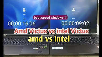 amd vs intel | booting speed test windows 11 | amd ryzen 7 5800h vs intel i5 12th gen | rtx 3050 tgn