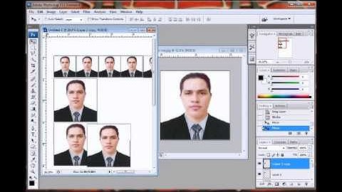 Tutorial How to create Rush Id Photo on photoshop Cs3