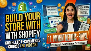 Payment Methods - PayPal Account | Shopify Tutorial for Beginners 2026