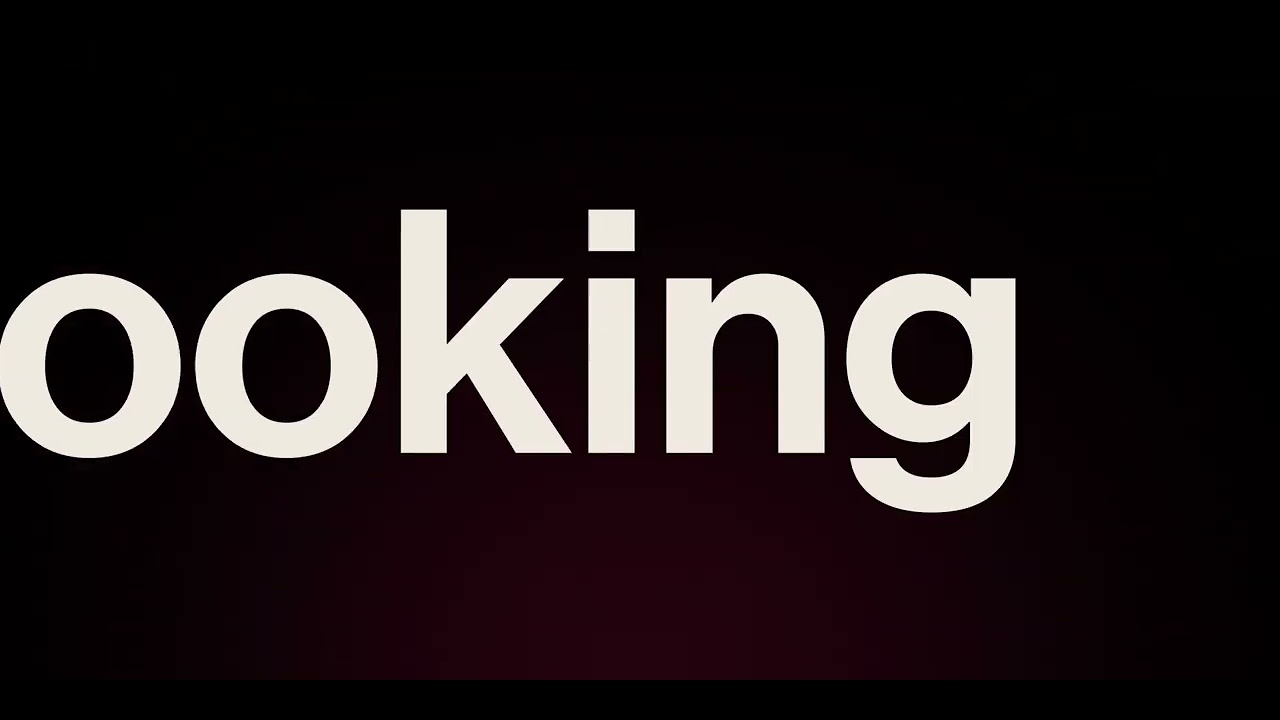 Kinetic Typography Video
