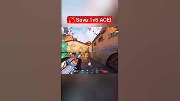 Hunter Becomes the Hunted! 🏹 Sova 1v5 ACE!#valorantcommunity #valoranthighlights #valorantshorts