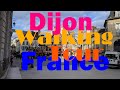 Dijon. France. One day trip. Walking across the city. Sightseeing and Food tasting | With Captions