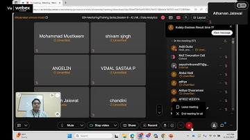 SIH-Training Series, Session-9,Topic-AI / ML / Data Analytics