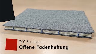 DIY: Buchbinden – Offene Fadenheftung