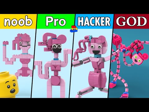 I built a LEGO NOOB from ROBLOX as noob/amator/pro 