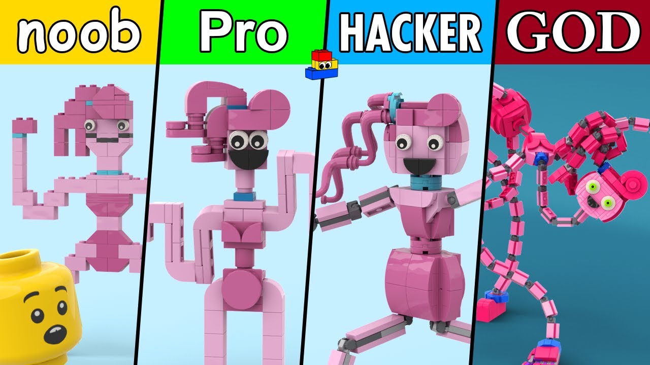 NOOB vs PRO vs HACKER VS Mommy Long Legs in Poppy Playtime VENTILATION! -  video Dailymotion