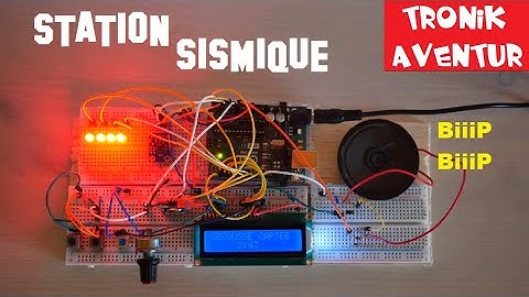 TRONIK AVENTUR 359 CAPTEUR SISMIQUE ARDUINO GY-61 DIY