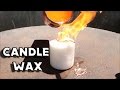 Molten Copper vs Candle Wax