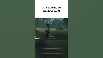 For Managed Democracy | Helldivers 2 Meme Short  #funnyclips #helldivers2 #gaming