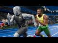 Usain Bolt VS Human Speed Limit | 3D Comparison