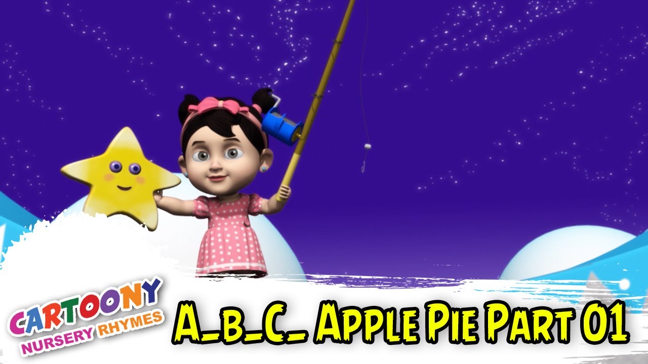 A B C Apple Pie Alphabet Song Educative Rhymes Cartoony Animation