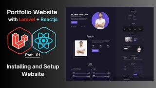 Building a Laravel Reactjs Portfolio App (Step by Step): Install and Setup Project