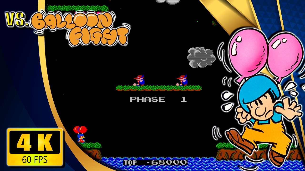 VS. Balloon Fight (Arcade) 【Longplay】 - YouTube