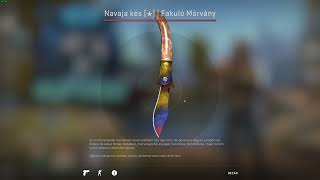  Csgo Navaja Knife  Marble Fade minimal Wear  Showcase Unboxing Review