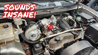 Typhony! The Turbo Trailblazer 4200 Inline 6 Roars to Life! Sounds INSANE!