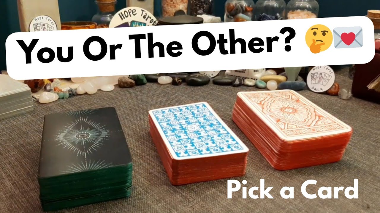You vs Them 💕👀 Who Will They Choose? Third Party Tarot