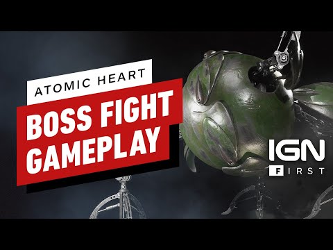 10 минут нового геймплея Atomic Heart, в котором показали бой с боссом: с сайта NEWXBOXONE.RU