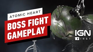 Atomic Heart: 10 Minutes of Exclusive Boss Fight Gameplay - IGN First