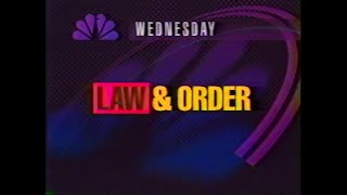 1993 Nbc Law & Order Promo