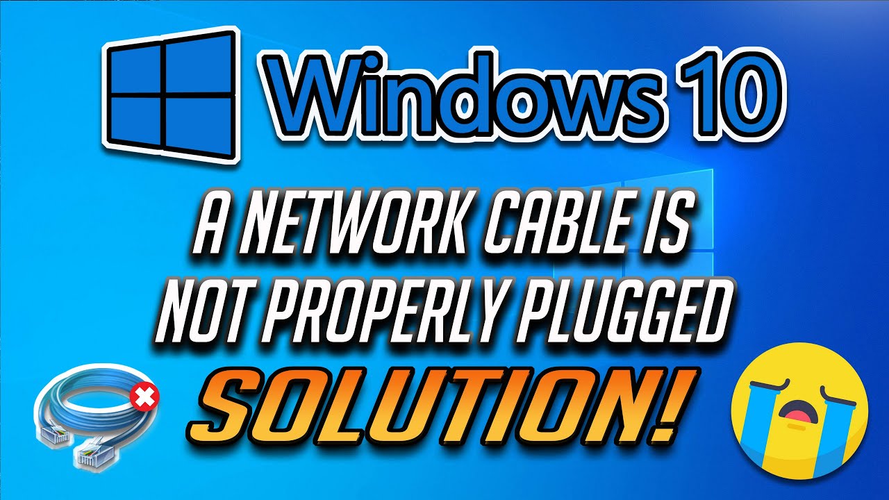 Troubleshooting: Fixing Improperly Plugged Network Cables on Windows 7