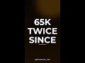Bitcoin's Only Closed Below 65K Twice Since May #Shorts