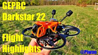 Cinewhoop FPV drone GEPRC Darkstar 22 drone flights