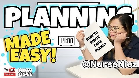 PLANNING : NMC OSCE 🇬🇧  #NurseNiezl #niezl2023