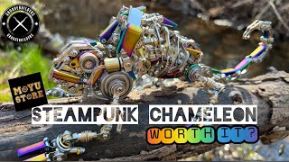 Steampunk Mechanical Mutant Chameleon! - Moyu Store
