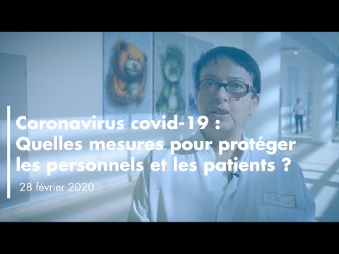 Coronavirus Covid-19 : Mesures pour protéger les personnels et les patients - Dr Jacqueline Grando