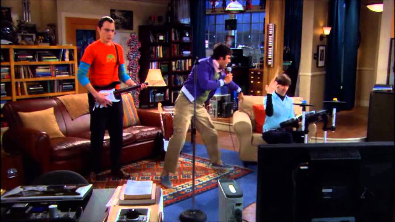 The Big Bang Theory Raj Singing - YouTube
