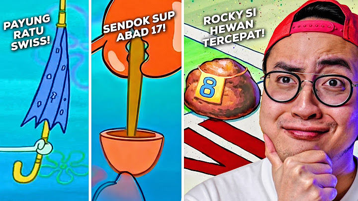 GUE BELI SENDOK SUP ABAD 17, PAYUNG RATU SWISS, & ROCKY SI HEWAN TERCEPAT DARI BIKINI BOTTOM!