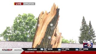 Severe thunderstorms bring power outages, wind damage to northeast Wisconsin