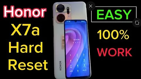 How to hard reset Honor X7a (RKY- LX2, VNA-LX2, VNE-LX2) Remove pattern/password lock