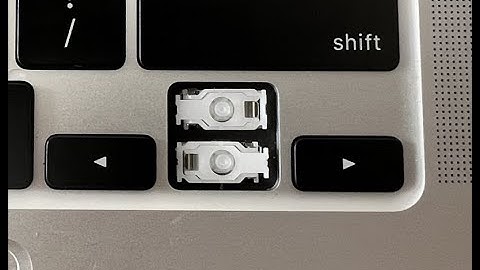 How to fix UP(DOWN) Arrow Key Cap Keycap for MacBook Pro 14