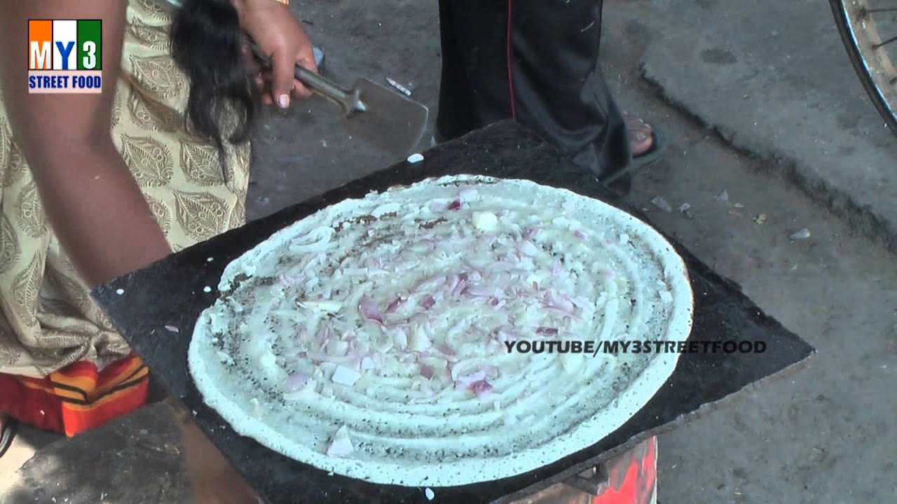 ONION DOSA | KAKINADA STREET FOOD | INDIAN STREET FOOD street food