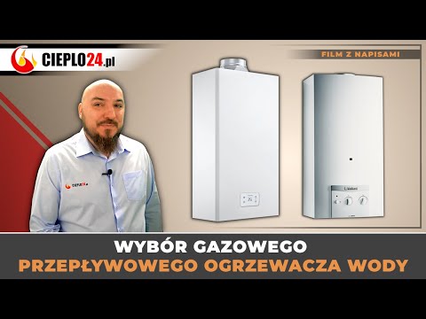 Wybór gazowego przepływowego