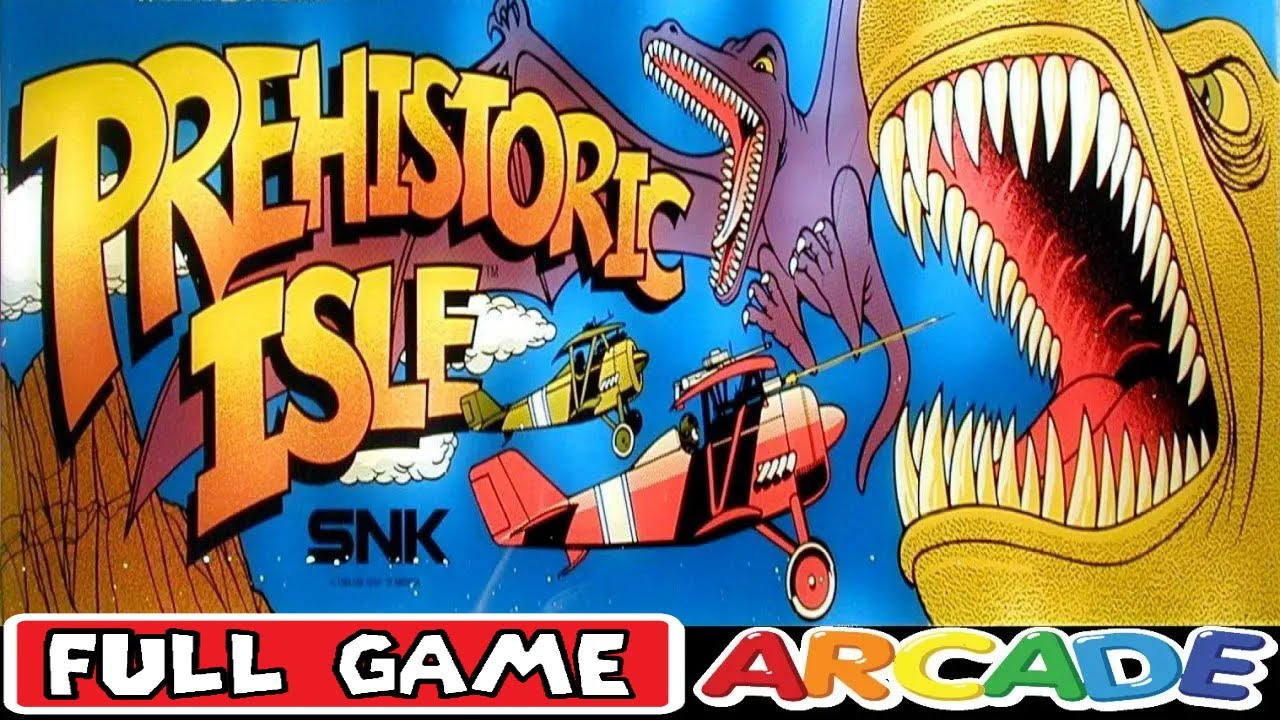 Jogos de Arcade clássicos: Prehistoric Isle in 1930 