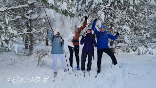 Лыжная прогулка в сказочный лес | Снежный валянкинг | #1