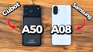 Samsung Galaxy A08 vs Cubot A50