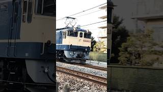 EF652096 タキ　高崎線　貨物　電機機関車　国鉄　特急色　2024年1系
