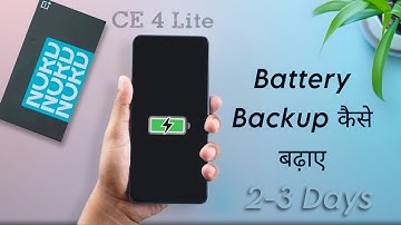 How to Enable Battery Saver in Oneplus Nord CE 4 Lite, Battery Backup Kaise Badhaye