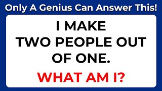 15 HARD RIDDLES ONLY A GENIUS CAN SOLVE | #challenge  76